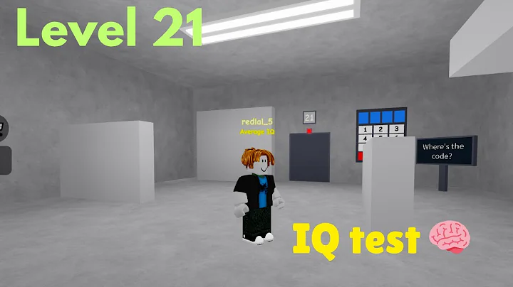 How to Solve IQ Test Level 21 || ROBLOX || IQ Test  Easy Tutorial