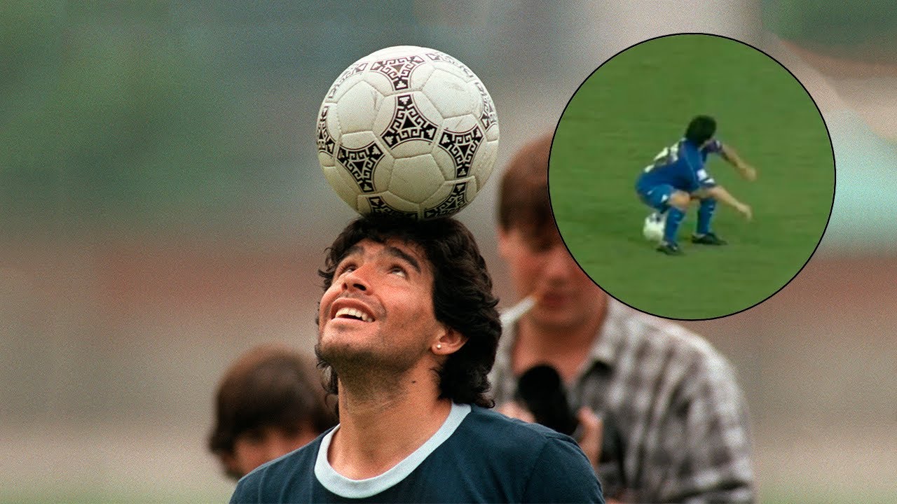 Diego Maradona 25 momentos magicos! Tecnicamente insuperable