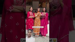 long distance friends 😞😢🤣 #comedy #bestfriend #longdistance #shorts #youtubeshorts #explore