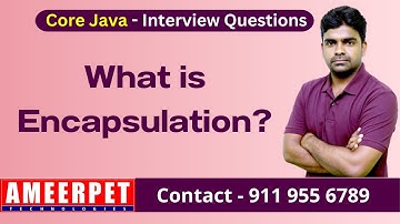 What is Encapsulation | Ameerpet Technologies | By Srinivas