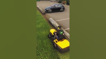 First look at lawn mowing simulator