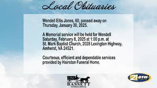 Obits for February 6, 2025