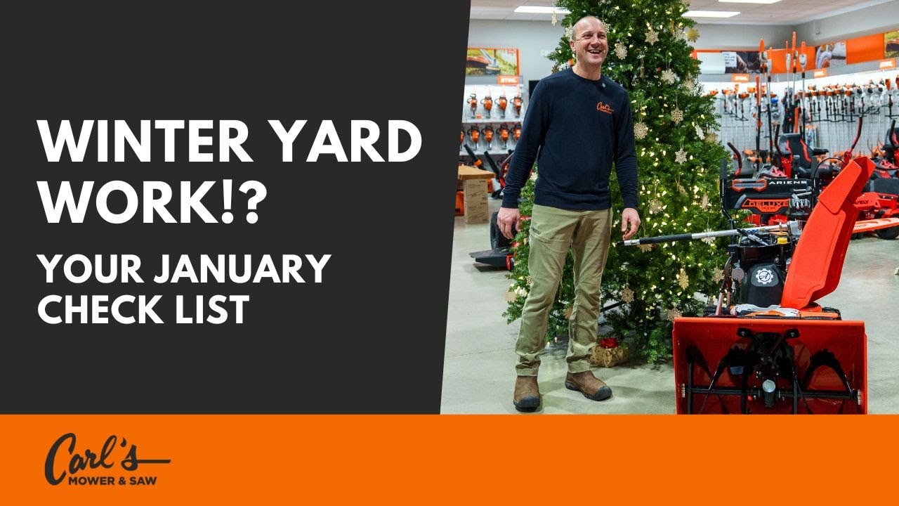 Советы по работе на приусадебном участке в январе | Чем Джош занимается зимой