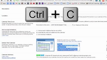 Google Classroom Calendar Embed in Blackboard