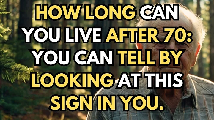 7 Signs That Predict How Long You’ll Live After 70, Scientifically Proven! the elderly, old age