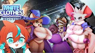 【#WhiteClothes 】たわわわわわわわわなゲーム🦊✨その7【Vtuber/伯道リル】