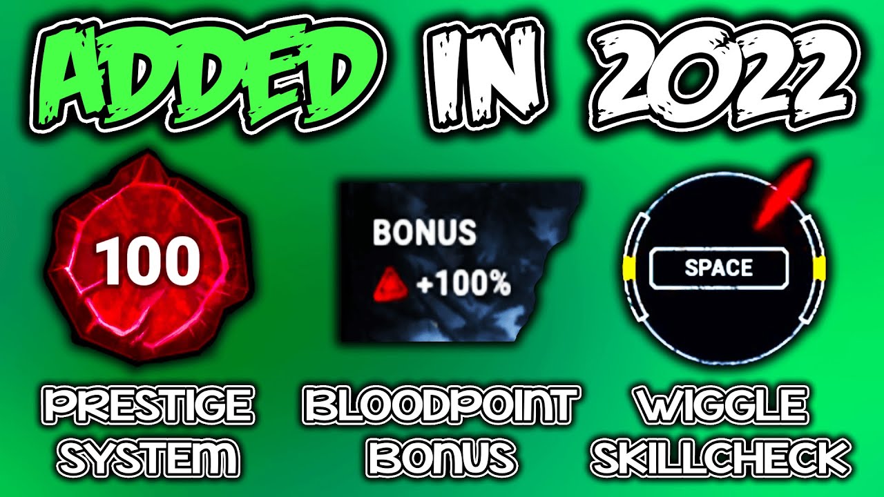 Everything that was ADDED to DBD in 2022