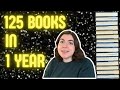 Everything I Read In a Year // 125 Books!