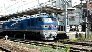 EF510-511 カシオペア大宮駅発車
