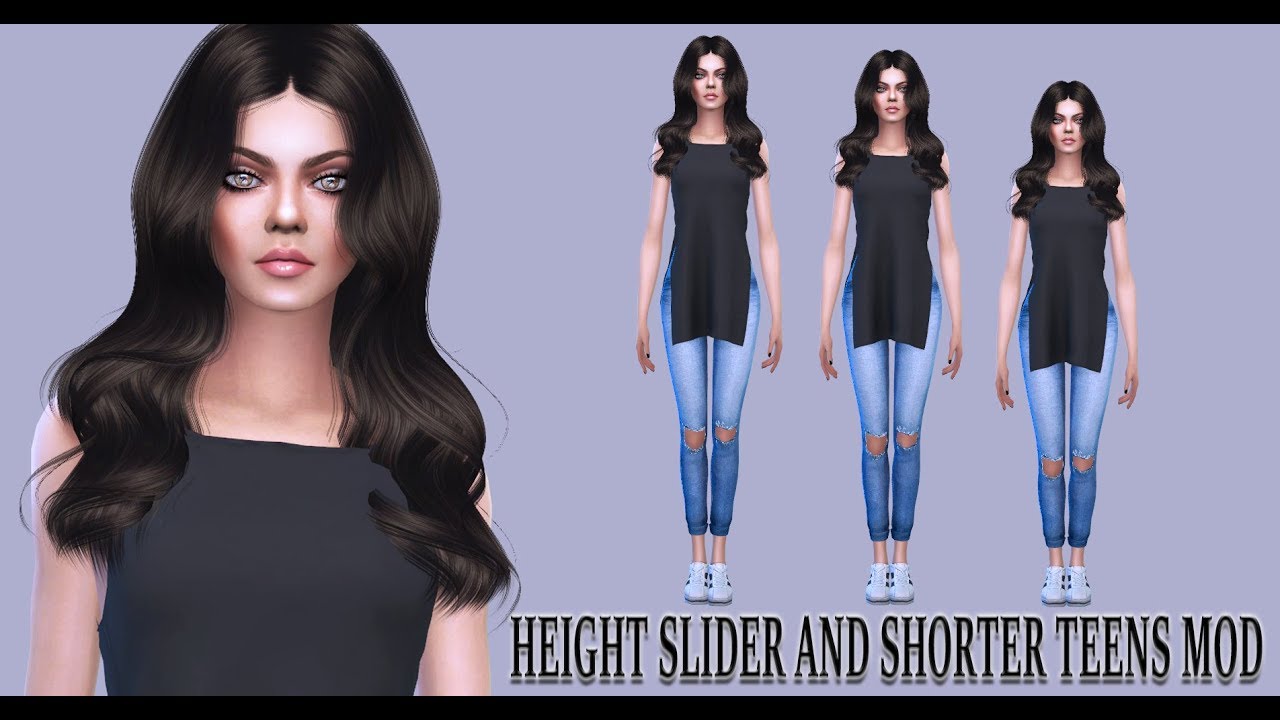 Height mod. Симс 4 рост. SIMS 4 height Slider. SIMS 4 слайдер роста. Мод симс рост.