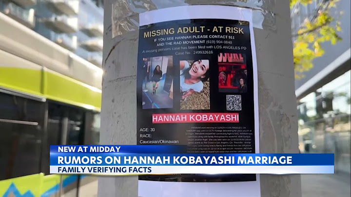 Family of missing Hawaii woman Hannah Kobayashi responds to secret marriage claims