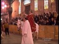 Santa Croce 2011 (Sagra del Tatarat) - Domenica, fine 3 giro: Benedizione con la Reliquia