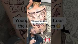 Fan tattoos the WRONG lyrics