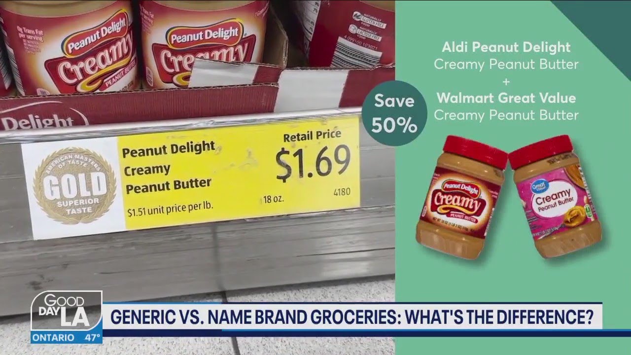 Generic and Store Brands vs. Brand Names - CBS News