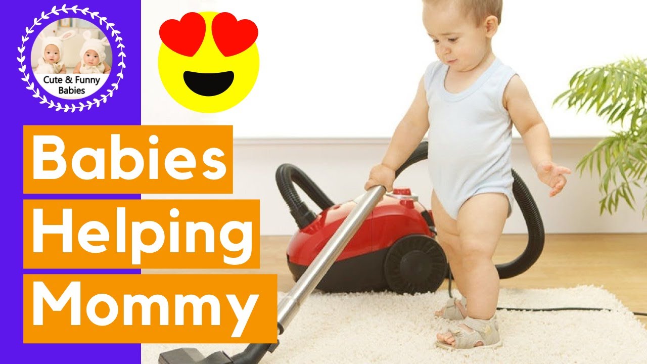 Funny Babies Helping Mommy Video Compilation 2020 Funny Baby Videos