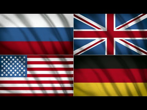 видео: Флаги разных стран.