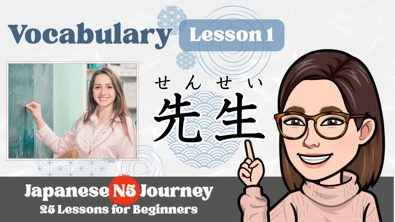 Japanese N5 Journey | Lesson 1: Basic Japanese Vocabulary