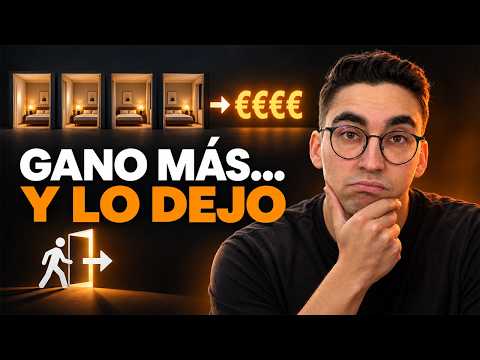 Estoy quemado con el alquiler de habitaciones