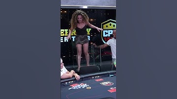Thumbnail of Now THAT's A Way To Enter A Poker Tournament 👀 | #PokerNews #CelebrityPokerTour