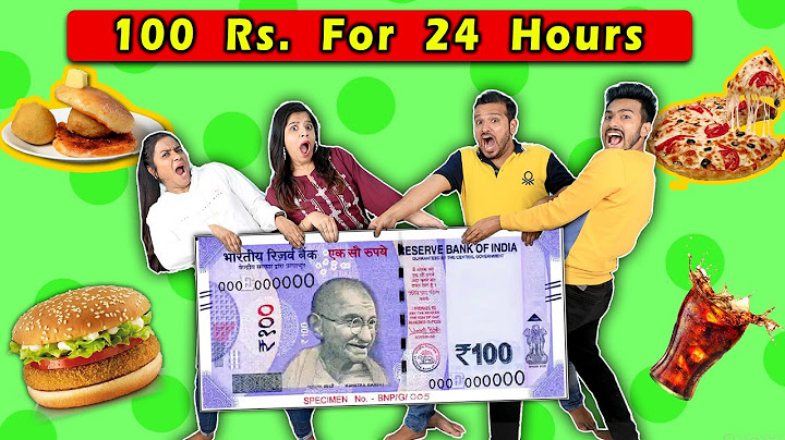 Living On 100 Rs. For 24 Hours Challenge | Hungry Birds Food Challenge