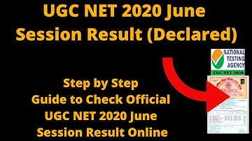 UGC NET 2020 Result (Out Soon) - How to Check Official UGC National Eligibility Test Result by NTA