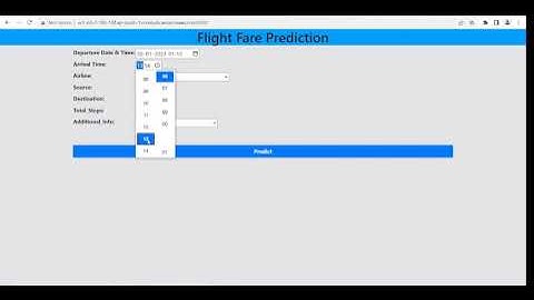 End to End Machine Learning project with AWS - Flight Fare Prediction