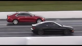 ★ Cadillac VS Acura Integra Turbo - SANAIR DRAGWAY ★