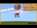 How to make a Horse fly using command blocks in MCPE