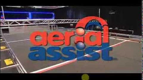 US FIRST Robotics 2014 Aerial Assist- game field