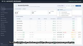CashPilot Control CP16 Manage Accounts Receivable