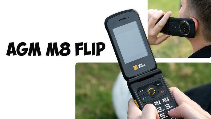 Официальные продажи AGM M8 Flip на территории России