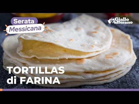 FLOUR TORTILLAS: an easy recipe for a Mexican dinner! 😍🌯 