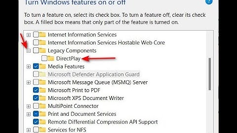 How to Enable or Disable Direct Play in Windows 10 & 11
