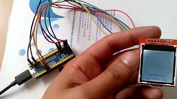 128x128 1.44" TFT LCD MODÜL