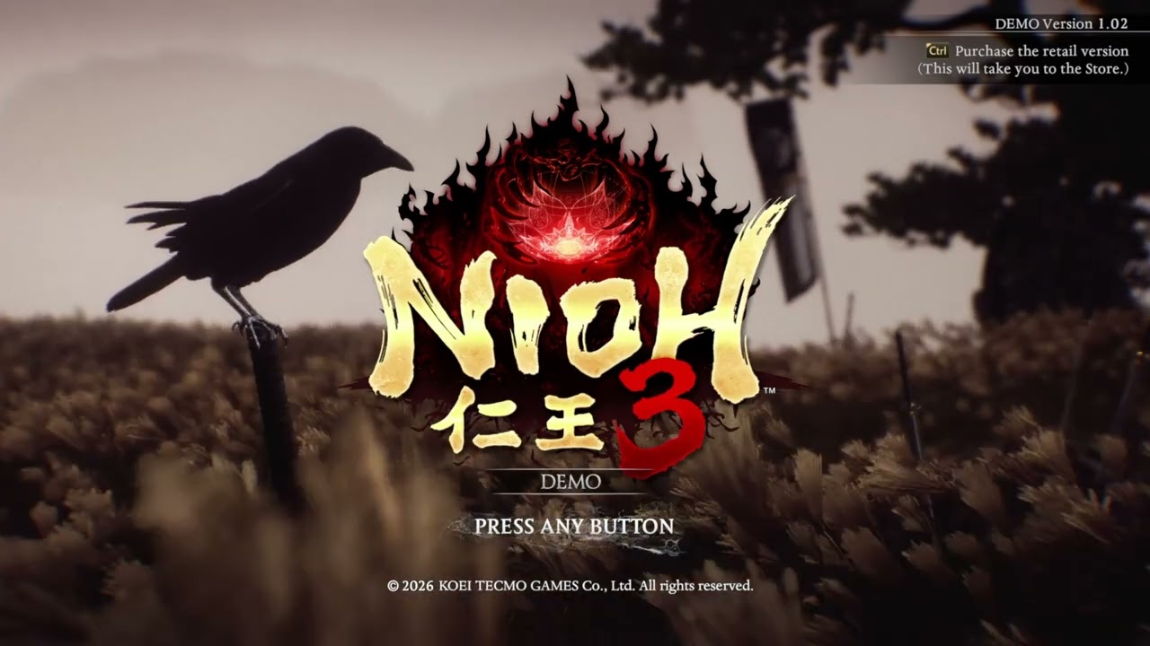Nioh 3 – Main Menu Theme (20 Minute Loop) | Demo OST