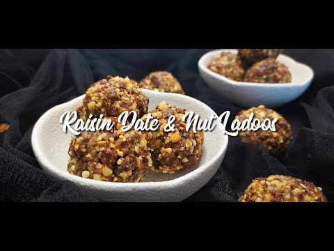 Raisin Date & Nut Ladoos Recipe | Step By Step Recipe | South Africa | EatMee Recipes