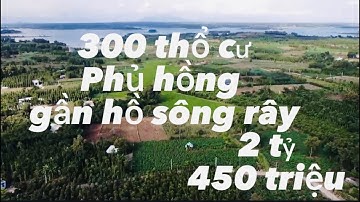 Đã bán chị Mai bán đất vườn gần hồ Sông Ray có thổ cư , đất phủ hồng ở Châu Đức BRVT