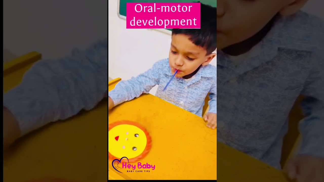 Blow & Move the Sun ☀️ | Fun Straw Activity for Kids . 