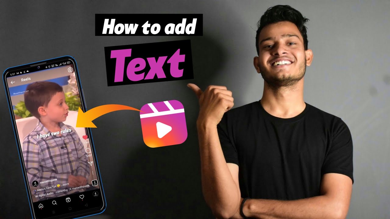 How To Edit Text In Instagram Reels