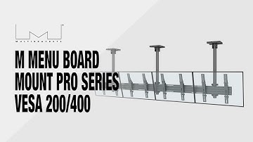 Multibrackets Pro Series Menuboard