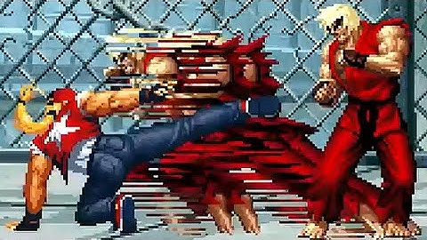 SvC Chaos: SNK vs. Capcom - Terry Bogard (me) vs. Violent Ken (from Failed Arcade Run)