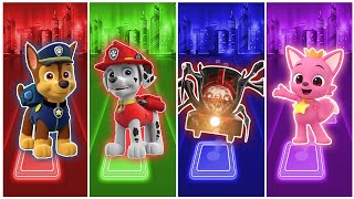 Paw Patrol Chase 🆚 Paw Patrol Marshall 🆚 Choo Choo Charles 🆚 PinkForg 🆚 Who is the best? 🎀