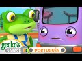 Gecko Conserta o Para-Brisa do Bobby! | MELHORES EPISÓDIOS DO GECKO! | Desenhos Animados Infantis