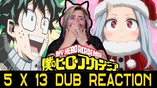 CHRISTMAS IN JULY  - My Hero Academia 5 x 13 ( DUB ) Reaction - Zamber Reacts