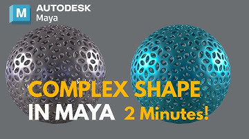 Complex Shape Modeling in Maya: Master Advanced Techniques | 3D Modeling | Autodesk Maya