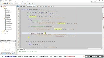 Curso Programação - Java POO - criando um sistema de vendas em java completo passo a passo - 108