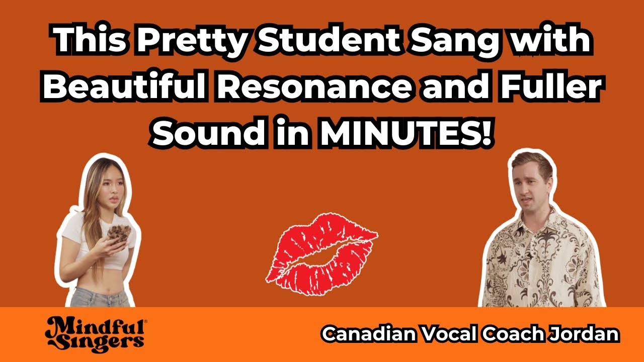 Unbelievable how my Student Sang with Beautiful Resonance and Fuller Sound in less than 2 minutes!