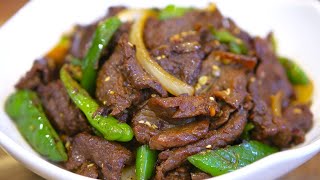 The Best Chinese Beef Stir Fry Recipe (Onion and Pepper Steak)