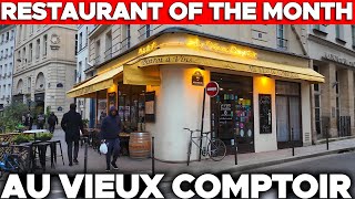 Best Bistro in Paris? - Au Vieux Comptoir - Paris Restaurant of the month - May 2024 Resimi