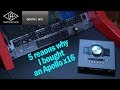 5 reasons why I bought an Apollo x16 (switching ITB after 10 years of OTB mixing)